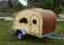 Wohnwagen Teardroptrailer Oldtimer Holz