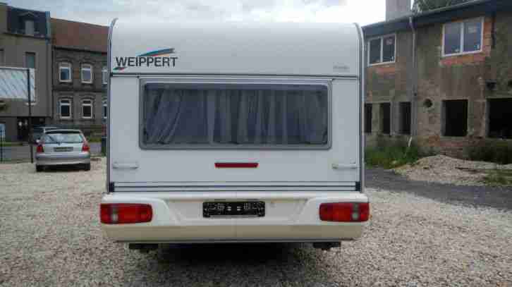 Wohnwagen WEIPPERT 555 Luxus S , EZ:04/2001 mit Antischlingerkupplung