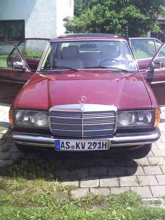 Wunderschoener Mercedes 200 W 123 Bj 1982 Zugelassen