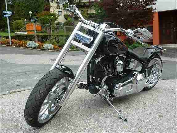 Wunderschöne Harley Davidson Fat Boy FLSTF