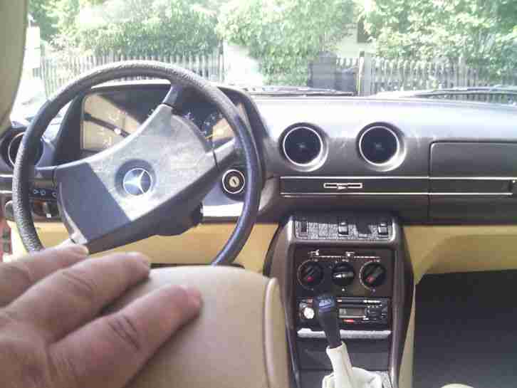 Wunderschöner Mercedes 200 W 123