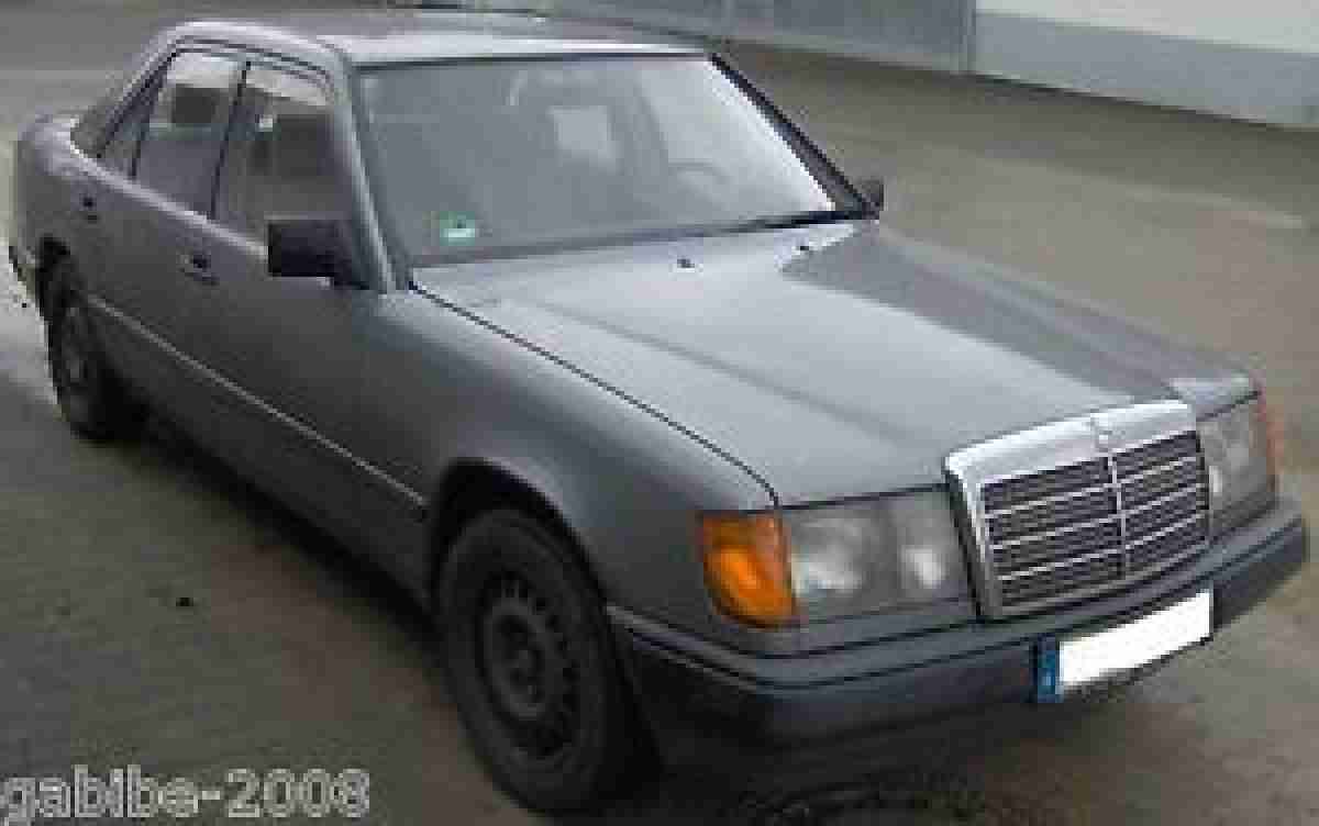 YOUNGTIMER MB DAIMLER MERCEDES BENZ W124 200E SCHIEBEDACH GASANLAGE ETC