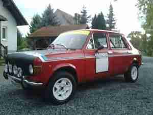 Zastava 1100 Rennwagen? Oldtimer H- Zulassung Fiat 128