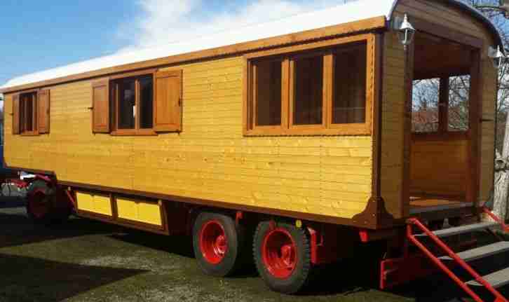 Zirkuswagen Wohnwagen Bauwagen Schaustellerwagen Holzwagen
