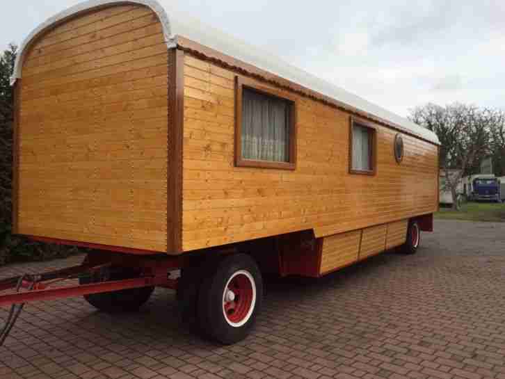 Zirkuswagen Wohnwagen Schaustellerwagen Bauwagen Holzwagen