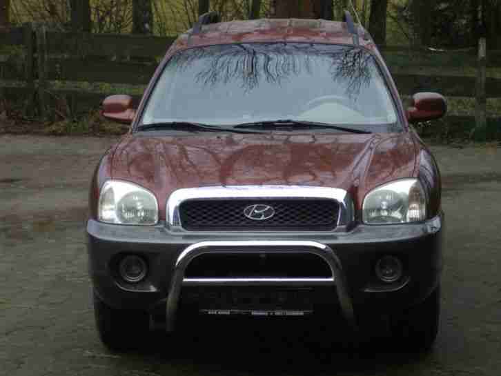 Zuverlässiger Santa Fe 2.4 GLS mit TÜV, 4WD