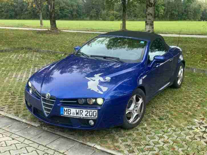 Alfa Romeo 2.2 Spider Blau Cabrio EZ 12/2006