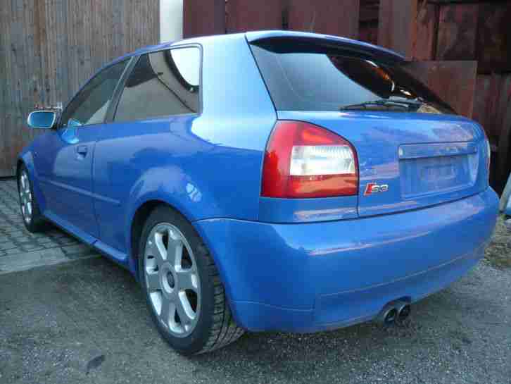 audi S3 8l bj01 237000km servisheft Recaro Doppeldin Bose