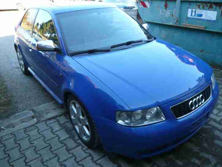 audi S3 8l bj01 237000km servisheft Recaro Doppeldin Bose