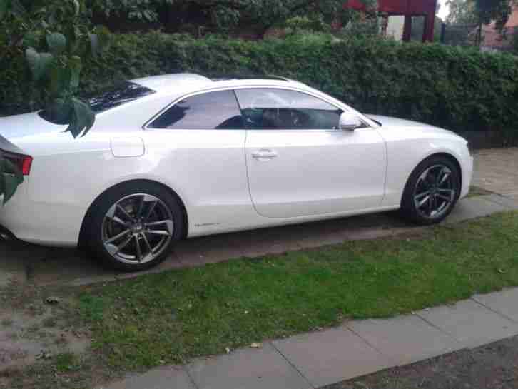 audi a5 3.0 tdi quattro b&o panorama alcantara in weiß weiss mit Rechnungen :)