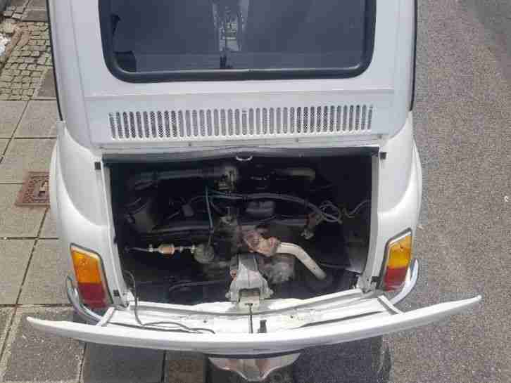 auto Fiat 500 oldtimer