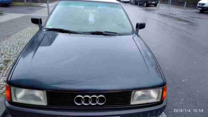 autos Audi 80 Bj.89 90PS PM Motor Benziner