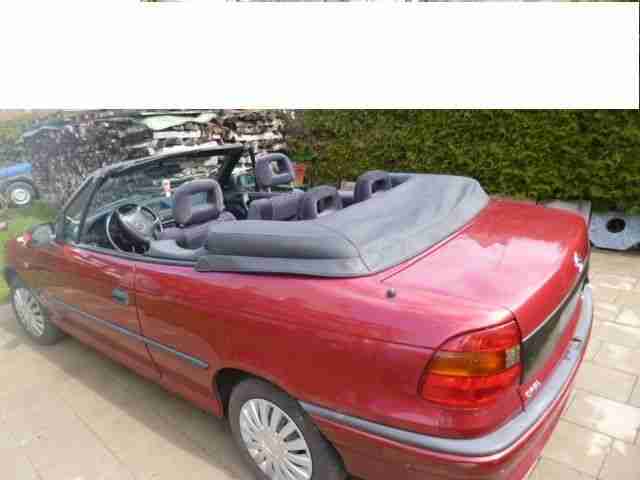 cabrio opel astra 1,6 - fahrbereit -verdeck elektrisch