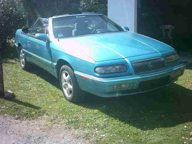 chrysler le baron cabrio, youngtimer, erst 121600km