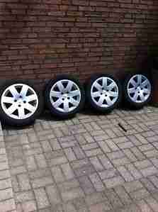 citroen c3 4x Alufelgen Reifen 195 50 16