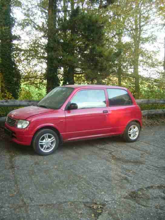 Daihatsu Cuore L7 mit LPG Benzin Gas Gasanlage 55 liter Gastank nur Teileträger