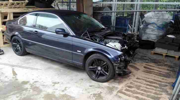 e46 323i Coupe Unfallfahrzeug 110tkm Scheckheftgepflegt
