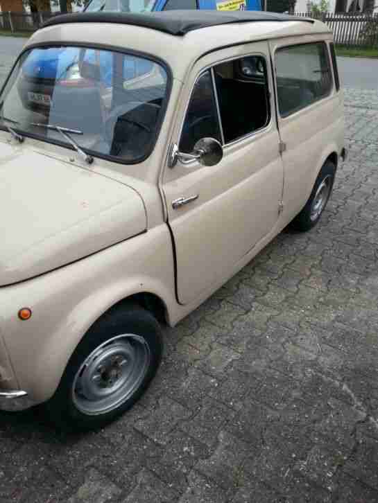 fiat 500 N GIARDINETTA; RARITET