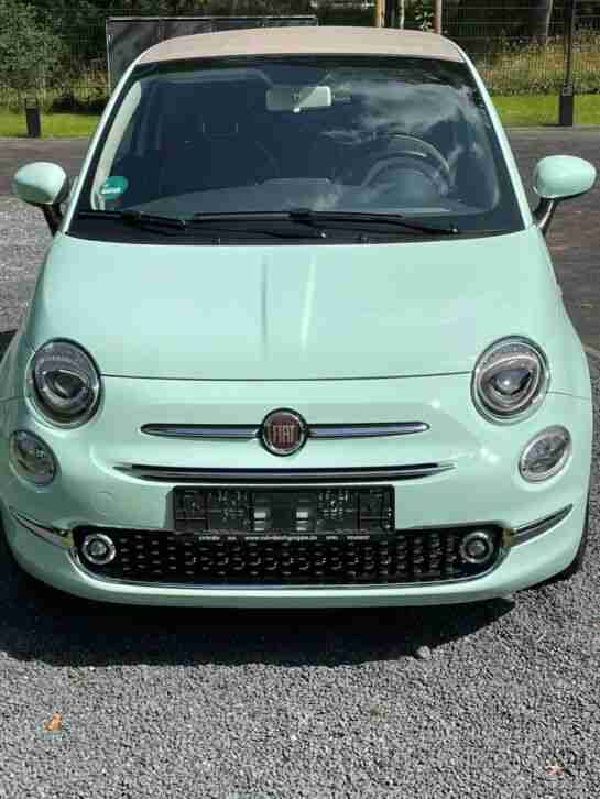 Fiat 500 C Cabrio in MINT mit BJ 2016! Sehr gepflegt + wenig Kilometer!