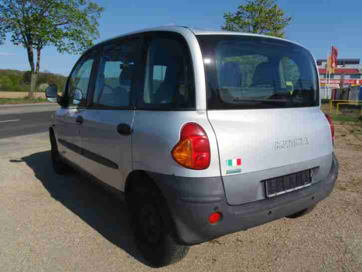 fiat multipla 6-sitzer,1,6 benziner. bj.99, ca.178000 km, tüv 9.14, fahrbereit..