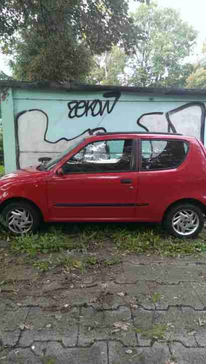 fiat seicento mit Faltdach Michael Schumacher Edition