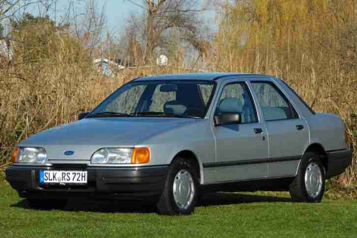 FORD SIERRA 1.8 GL 90PS Bj.1987 H-Kennzeichen 128tkm TÜV 01/2023 Scheckheft TOP!