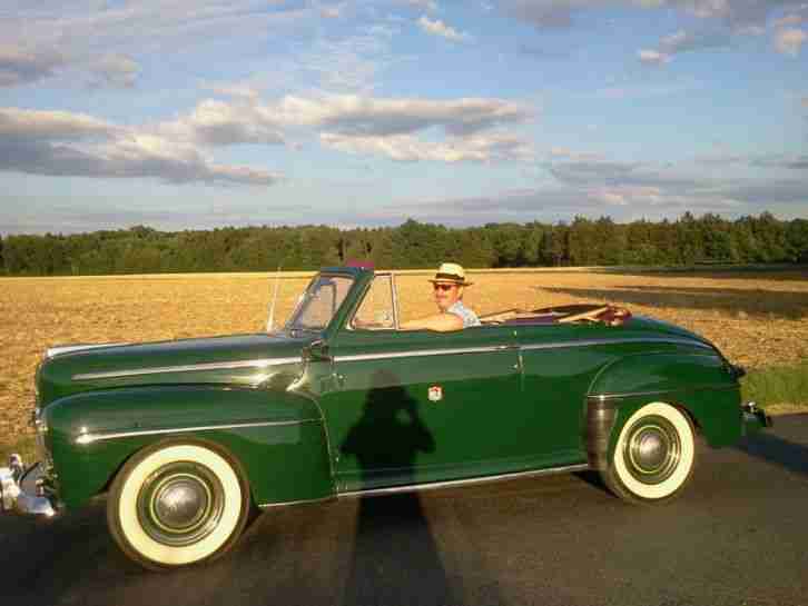 ford super deluxe convertible 1947 Coupe zurück in die