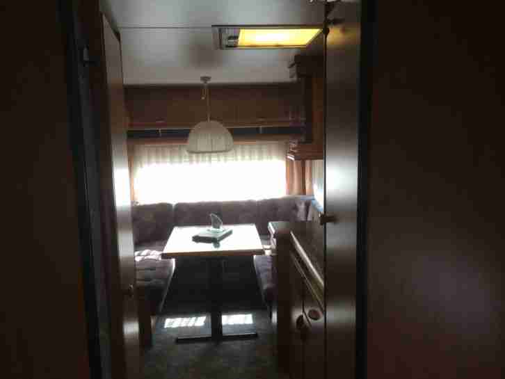  gepflegter Hobby 535 UL Excellent mit Vorzelt 1996 Platz an der Ostsee mit