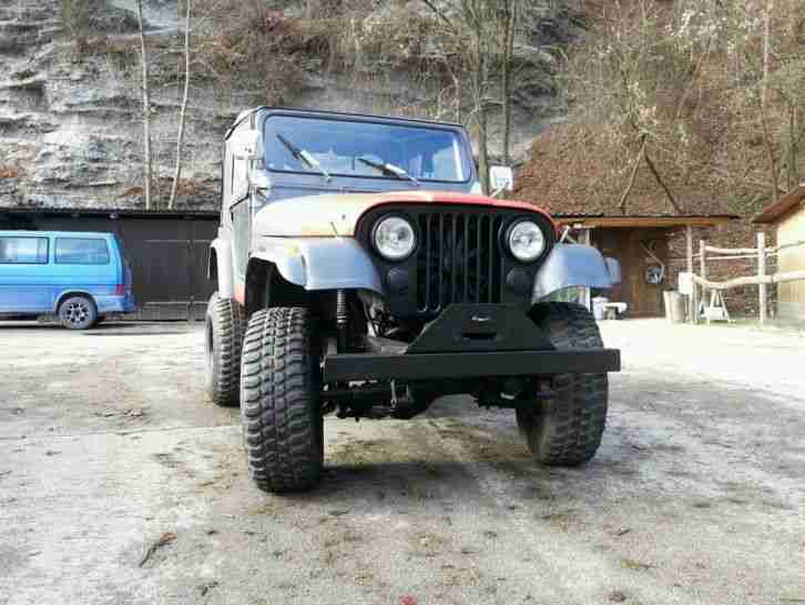 jeep cj5 v8 5,9 amc Edelstahl body 2x dana 44 usw