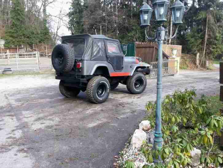 jeep cj5 v8 5,9 amc Edelstahl body 2x dana 44 usw