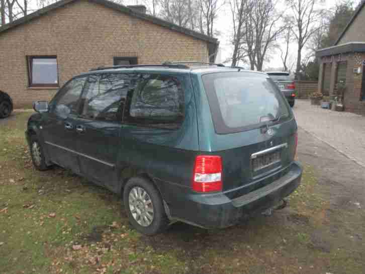 kia carnival 2,9crdi 6 sitze bastlerfahrzeug