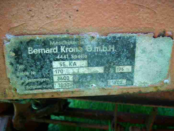 krone anhänger,bj 1963