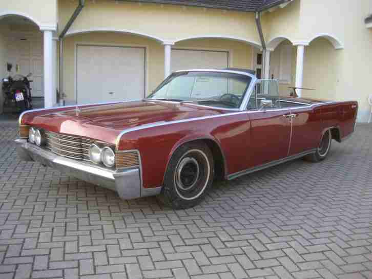 lincoln continental cabrio john f kennedy modell