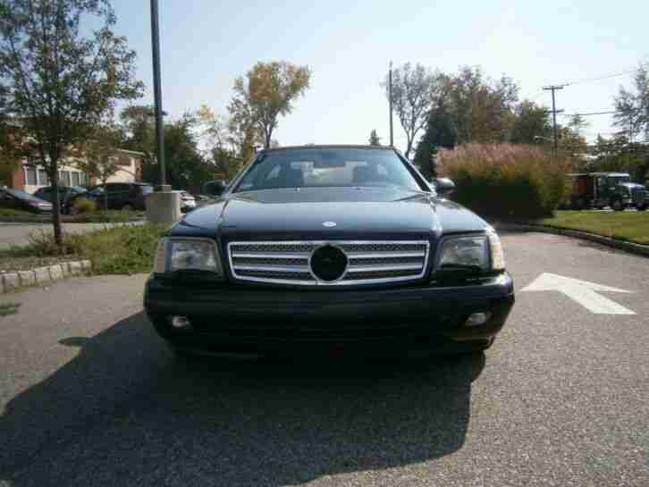 MERCEDES BENZ 1999 SL500 ROADSTER SCHWARZ LEDER SCHWARZ