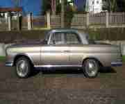 MERCEDES BENZ 220 Seb COUPE OLDTIMER EZ. 1964 H KENNZEICHEN LEDER SCHALTER
