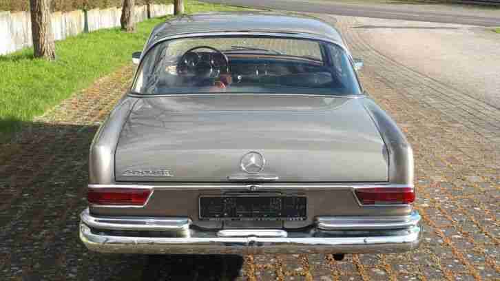 MERCEDES BENZ 220 Seb COUPE OLDTIMER EZ.1964 H-KENNZEICHEN-LEDER-SCHALTER