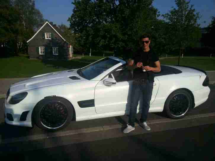 mercedes benz SL cabrio weiß AMG 63 umbau
