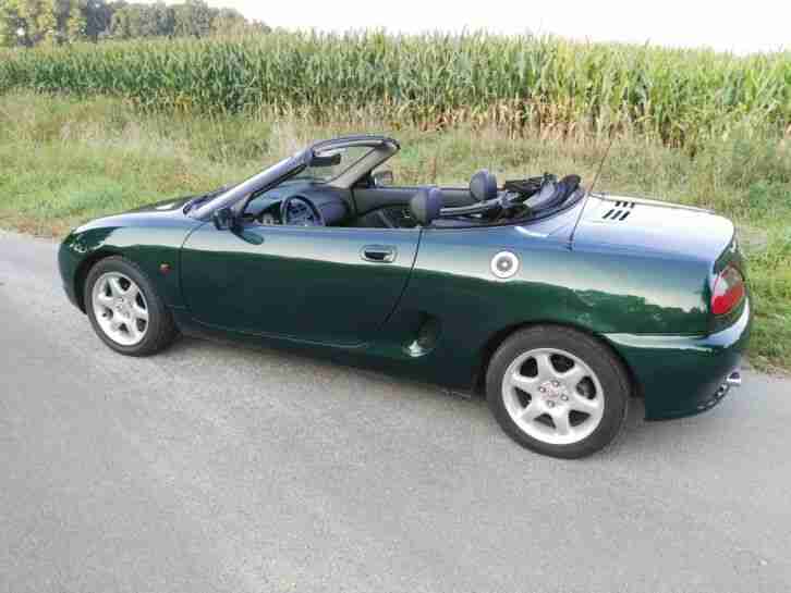 mg f Cabrio/Roadster in british racing green