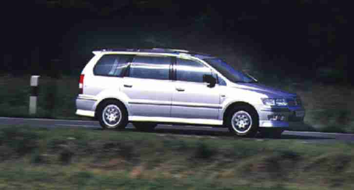 mitsubishi space wagon 1999, 200000km, bastler, 6 sitzer