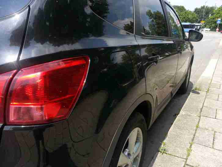 nissan qashqai + 2 Panorama 7 Sitze Leder , mit motor schaden