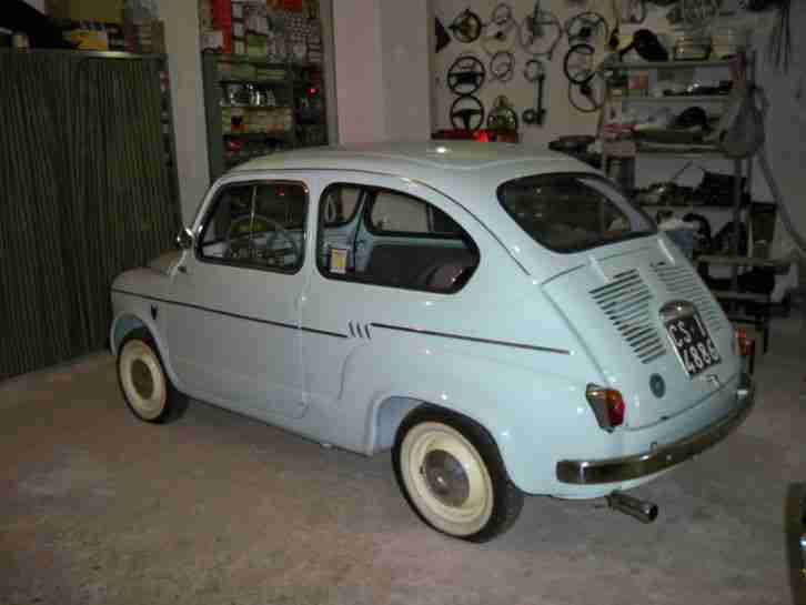 oldtimer fiat 600 1. serie 1957