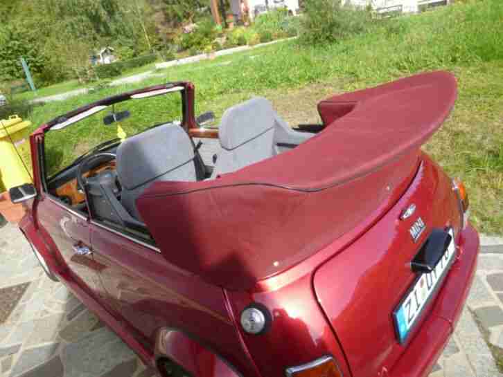 Oldtimer Mini Werks Cabrio Rover Austin Restauri.Jubiläum 1 Besitz Verhandelbar