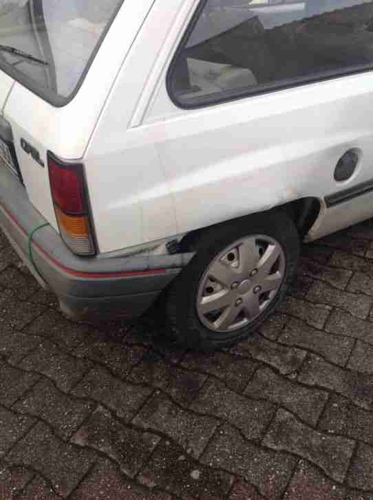 opel corsa a cc 24 jahre heckschaden