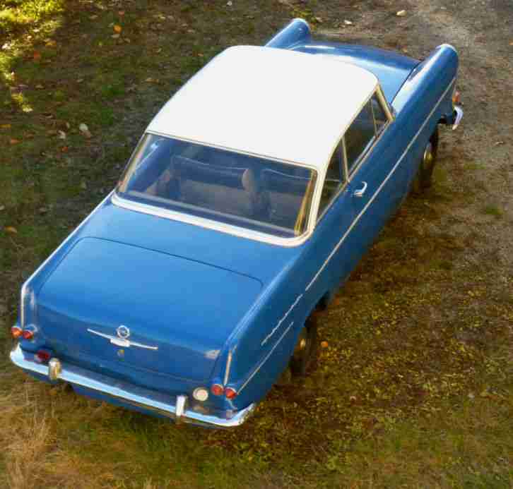 opel rekord olympia p2 COUPE baujahr 1963 Historisches gutachten 60 PS OLDTIMER