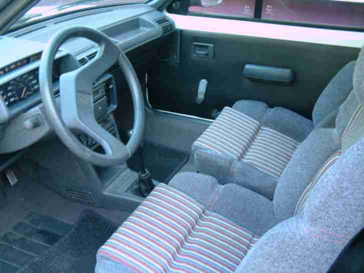 peugeot 205cj cabrio mit stoffdach bj. 1987