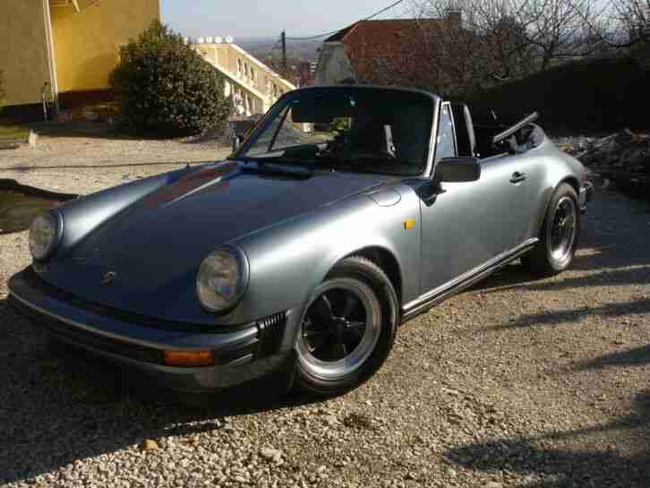 Porsche 911 Cabrio 1984 Restauriert