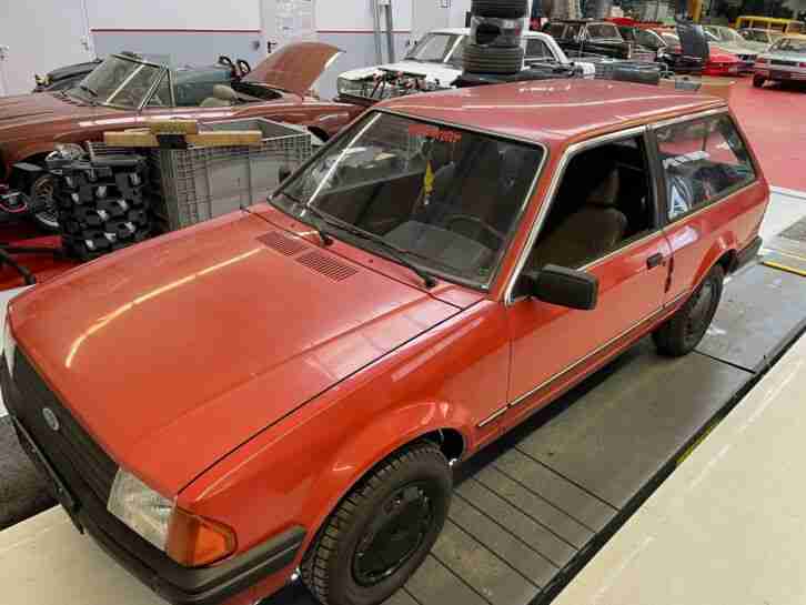 Projektauflösung Ford Escort MK3 Kombi H-Zulassung XR3i?
