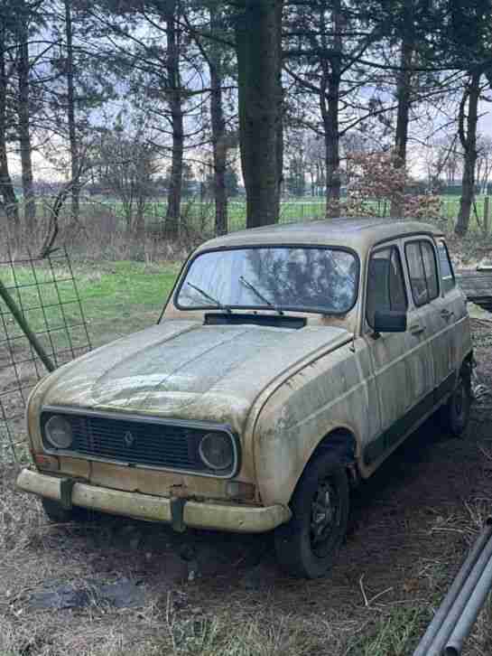 Renault R 4 GTL 1.1 mit 34 PS Oldtimer EZ: 1988, seit 2008 abgemeldet
