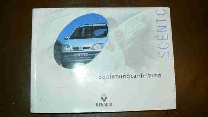 Renault Scenic Bedienungsanleitung