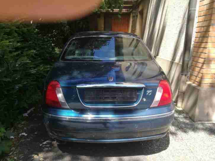 rover 75 mit 15 zoll alufelgen und winterreifen